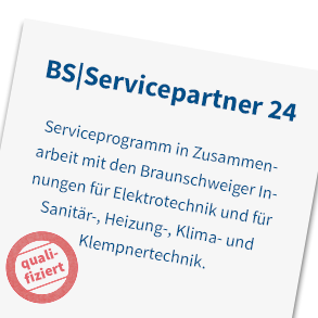 Leistungen des Serviceprogramms auf Papier